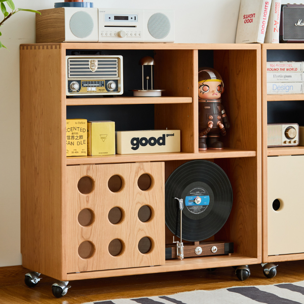 Warsaw Solid Cherry Movable Modular Sideboard