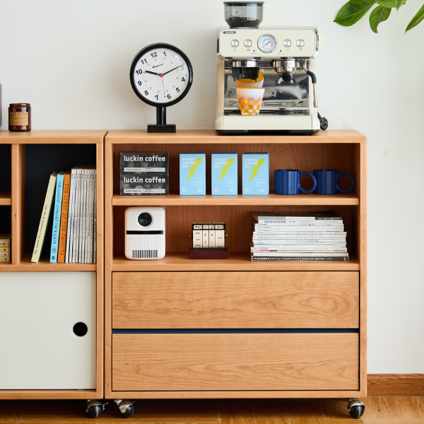 Warsaw Solid Cherry Movable Modular Sideboard
