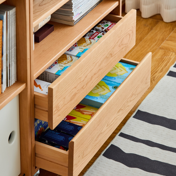 Warsaw Solid Cherry Movable Modular Sideboard