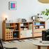 Warsaw Solid Cherry Movable Modular Sideboard