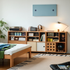 Warsaw Solid Cherry Movable Modular Sideboard