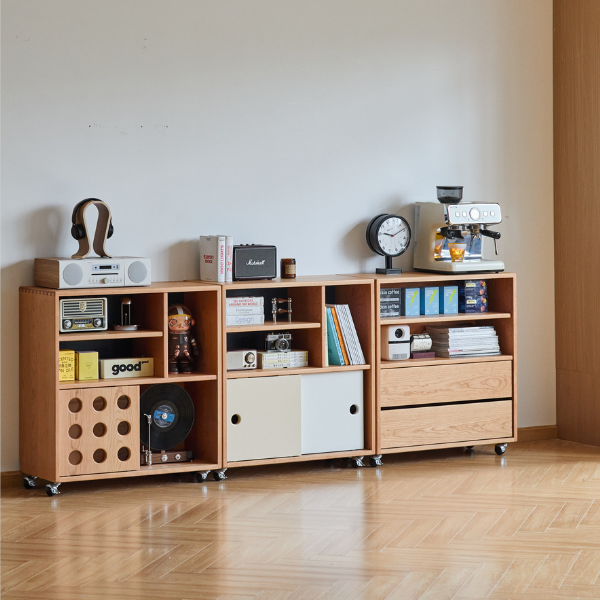 Warsaw Solid Cherry Movable Modular Sideboard