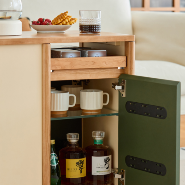 Warsaw Solid Cherry Movable Side Table
