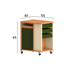 Warsaw Solid Cherry Movable Side Table