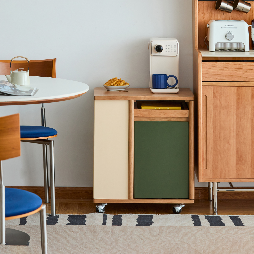 Warsaw Solid Cherry Movable Side Table