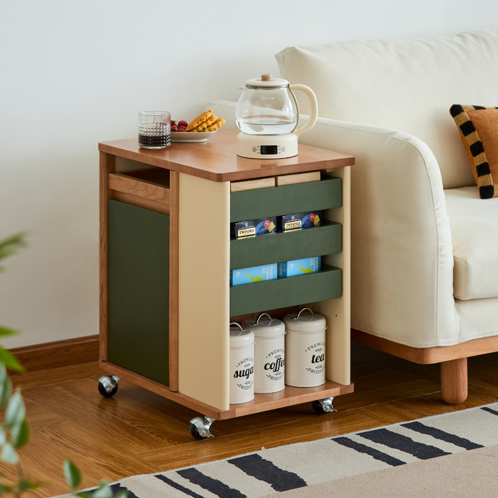Warsaw Solid Cherry Movable Side Table