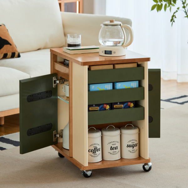 Warsaw Solid Cherry Movable Side Table