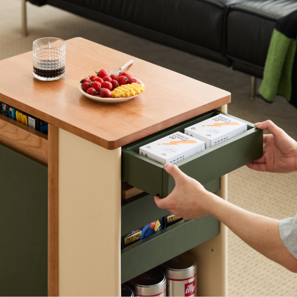 Warsaw Solid Cherry Movable Side Table