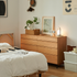 Wells Natural Solid Cherry Chest of 8 Drawers