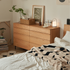Wells Natural Solid Cherry Chest of 8 Drawers