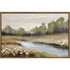 Winding River Canvas Brown Frame 90X60CM KCM25306