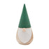 Wooden Santa w/Green Hat x4 FXD996