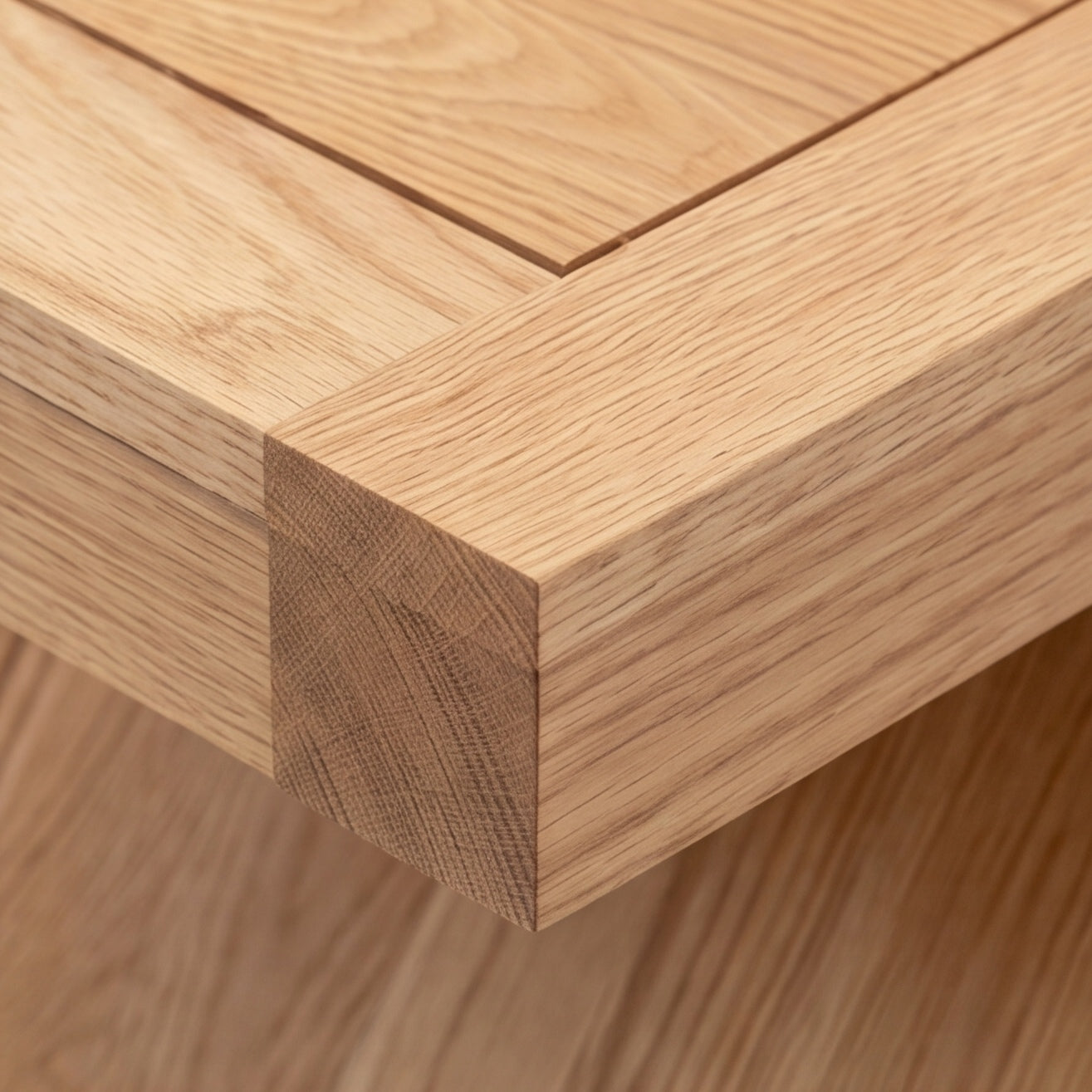 Zetland oak lamp table with warm natural finish for NZ and AU living rooms