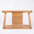 Large natural oak sideboard with warm wood grain and practical storage for dining spaces