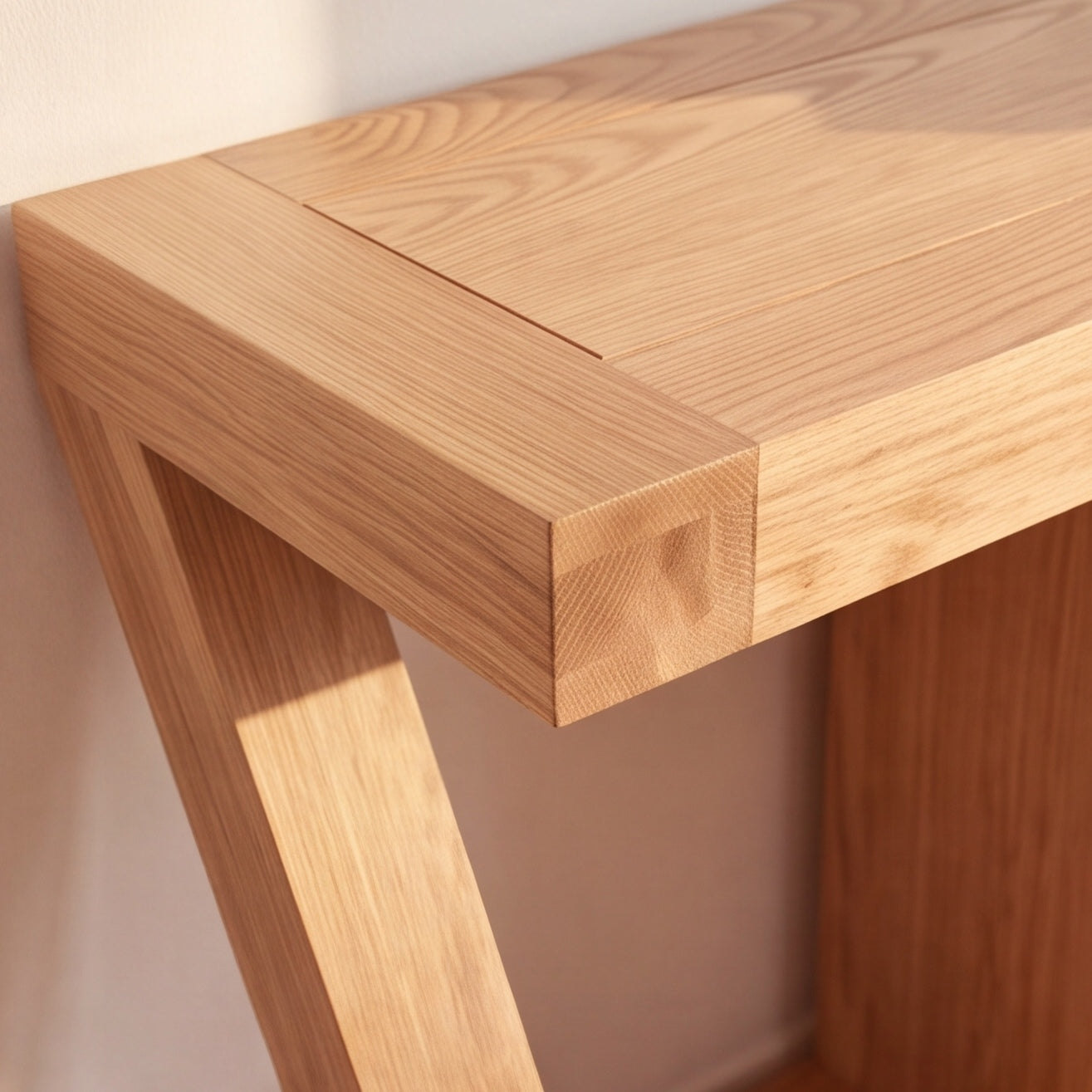 Natural oak sideboard for dining room, lounge room, hallway, and everyday home organisation