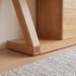 Zetland oak sideboard cabinet with timeless natural finish for modern family homes