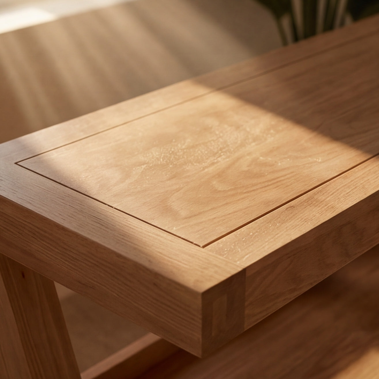 Natural oak open bookshelf with compact storage design for modern NZ and AU homes