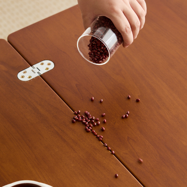 Znin Solid Boxwood Movable Coffee Table