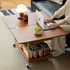 Znin Solid Boxwood Movable Coffee Table