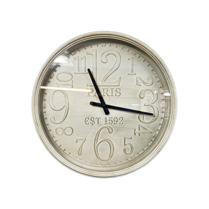 1592 Paris Iron Wall Clock KCL19153