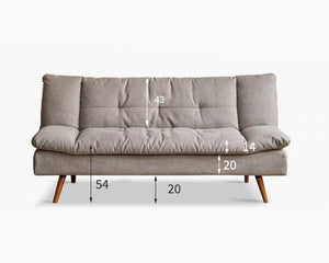 Aura Refresh Fabric Sofa Bed - Oak Furniture Store & Sofas