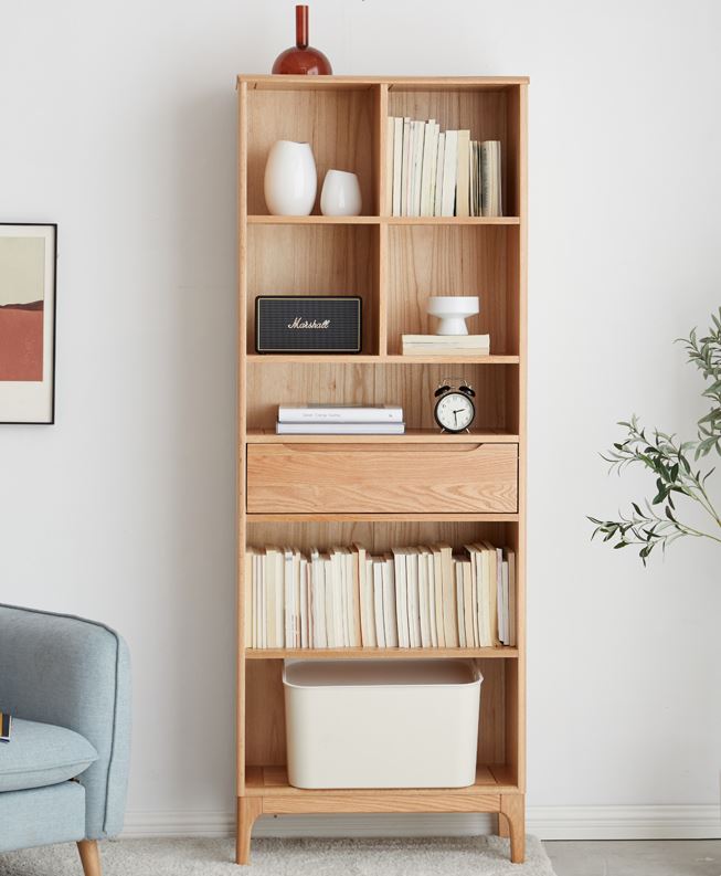 Berlin Solid Oak Bookcase Oak Furniture Store Berlin solid oak bookcase oak furniture store