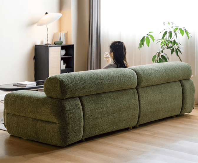 Vintage style corner sofa deals