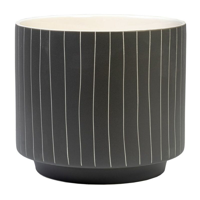Blurred Lines Pot (large) – Dark Grey KHW208325DKGY