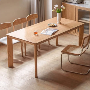 Bremen Natural Solid Oak Large Dining Table - Oak Furniture Store & Sofas