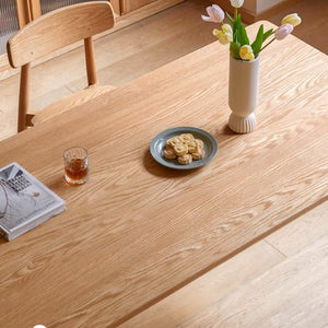 Bremen Natural Solid Oak Large Dining Table - Oak Furniture Store & Sofas