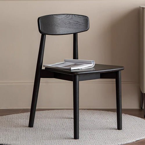 Oslo Charcoal Solid Oak Dining Chair