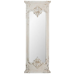 Distressed White Mirror RSE2156 - Oak Furniture Store & Sofas