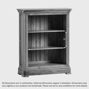 Edinburgh Solid Oak Small Bookcase - Oak Furniture Store & Sofas