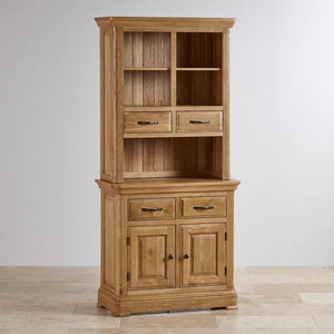 Edinburgh Solid Oak Small Sideboard Dresser - Oak Furniture Store & Sofas