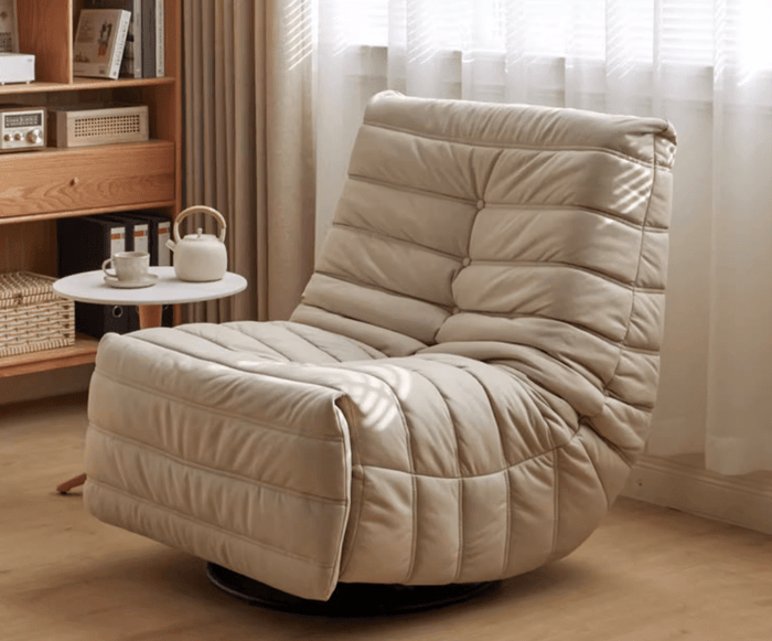 Egen Cozy Tech Fabric Swivel Sofa