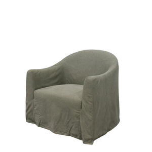 Elisee Sofa 1 Seater Forest LPRELIS01F - Oak Furniture Store & Sofas
