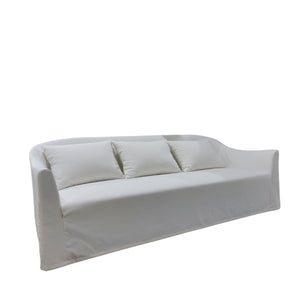 Elisee Sofa 3 Seater Cream LPRELIS03C - Oak Furniture Store & Sofas