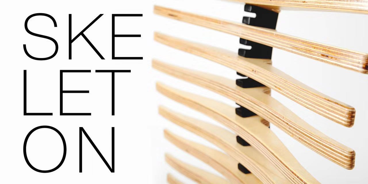 Fish Bone Designer Chair - Oak Furniture Store