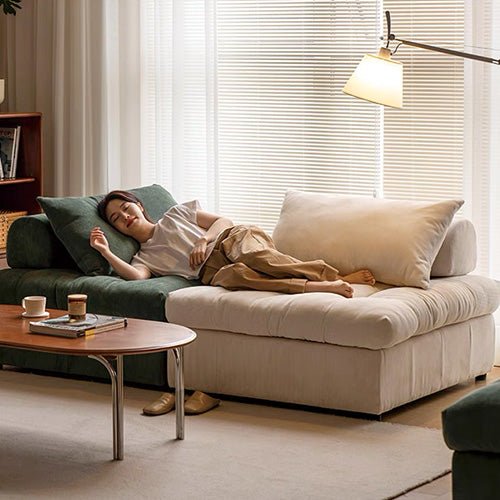 Flexi Modular Corduroy Sofa Oak Furniture Store Sofas