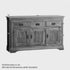 French Rustic Solid Oak Large Sideboard - Oak Furniture Store