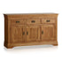 French Rustic Solid Oak Large Sideboard - Oak Furniture Store