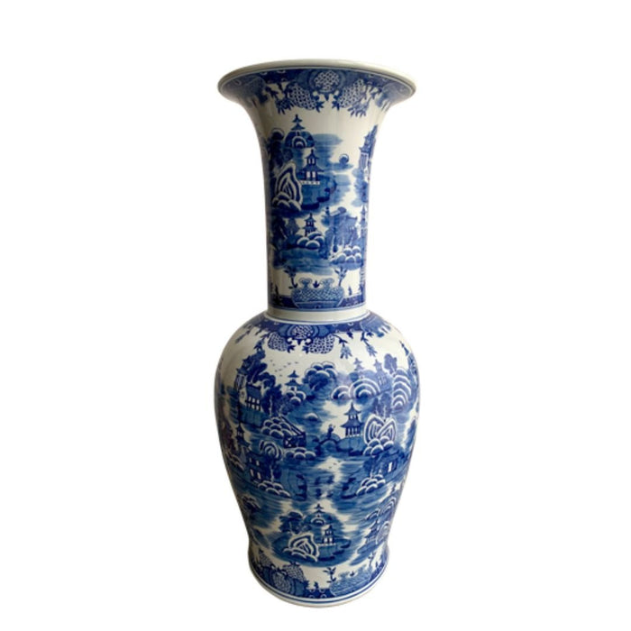 Giant Flute Shape URN Chinese Style LCEA082