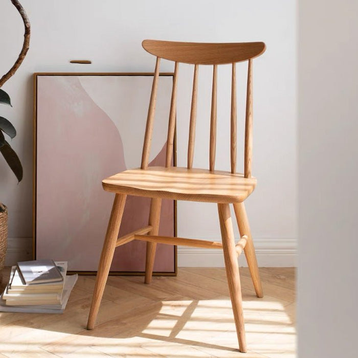 Hasjo Natural Solid Oak Dining Chair