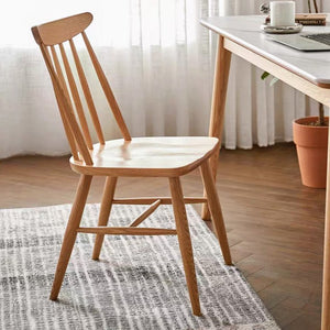 Hasjo Natural Solid Ash Dining Chair - Oak Furniture Store & Sofas