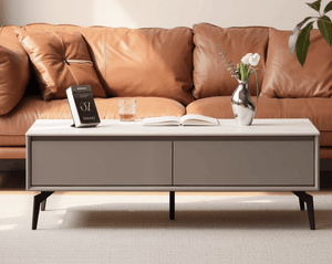 Hertz Natural Solid Ash Coffee Table - Oak Furniture Store & Sofas