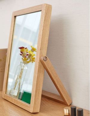 Humbie Oak Table Mirror - Oak Furniture Store & Sofas