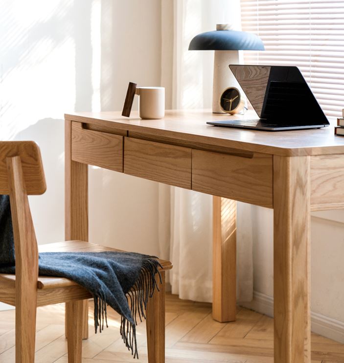 Oak Computer Stool Humbie Solid Oak Computer Desk| FREE Chair with Desk $500+ – Oak ...
