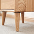 Malmo Natural Solid Oak Bedside Table Design 2 - Oak Furniture Store