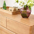 Manchester Natural Solid Oak 2+3 Chest of Drawers - Oak Furniture Store