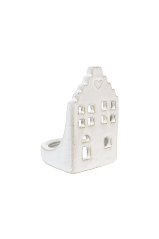 Mini Ceramic House T-Light Holder FXCH132